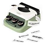 MakeID Label Printer HD(300dpi), Portable Bluetooth Handheld Label Maker Machine with Tape, Multiple Templates Compatible with iOS Android Easy to Use Rechargeable Labeler