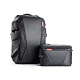 PGYTECH OneMo Camera Backpack 25L with Shoulder Bag for DJI AVATA,Mini 3 Pro, Mavic 3, Air 2S, FPV, Sony, Canon, Nikon, Drone, Mavic 2/Air 2, OSMO Action/Pocket, DSLR/SLR Mirrorless, Camera Tripod