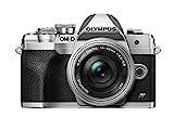 OLYMPUS E-M10 Mark IV Silver Micro Four Thirds System Camera M.Zuiko Digital ED 14-42mm F3.5-5.6 EZ kit 20MP Sensor 5-Axis Image Stabilization 4K Video Wi-Fi
