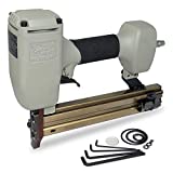 Woodpecker 14 Gauge Pneumatic Concrete Nail Gun ST38H with Safety Lock, 3/4-Inch to 1-1/2-Inch Length Air Power Concrete T Nailer Heavy Duty Concrete T Nails Gun for Packaging Woodworking Cabinet