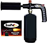 POWERFUL Searpro Cooking Torch - Sous Vide - Charcoal Lighter - Culinary Kitchen Grilling - Campfire Starter - BBQ Grill - Searing Steak & Creme Brulee Gun ( Butane or Propane Tank Not Included )