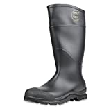 Servus Comfort Technology 14' PVC Steel Toe Men's Work Boots, Black - Steel Toe, 6