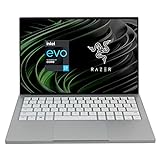 Razer Book 13 Laptop: Intel Core i7-1165G7 4 Core, Intel Iris Xe, 13.4' FHD 60Hz (1920x1200), 16GB RAM, 512GB SSD PCIe M.2 - Windows 11 - CNC Aluminum - Chroma RGB - Thunderbolt 4 - Mercury White