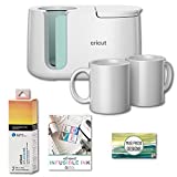 Cricut Mug Press Machine Bundle - Heat Press Machine for Mugs, Mug Heat Press for Sublimation, Infusible Ink Transfer Paper, Sublimation Mug Blanks DIY Mug Project Designs