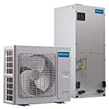 2 to 3 Ton 18 SEER Variable Speed MrCool Universal Central Heat Pump Split System - Upflow/Horizontal with Quick Connect Lineset - 25 Feet