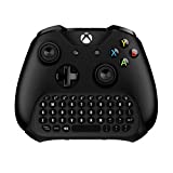 Wireless Keyboard ChatPad for Xbox One S/X Keyboard with USB Receiver with Audio/Headset Jack for Xbox One Elite & Slim Controller (Black)
