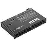Skar Audio SKA7EQ 7 Band 1/2 DIN Pre-Amp Car Audio Graphic Equalizer with Aux Input and High Voltage RCA Outputs