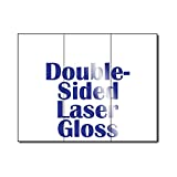 38lb Bond Laser Gloss Tri-fold Brochures - 250 Glossy Brochures for Laser Printers Only