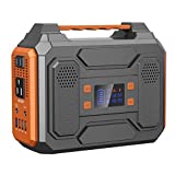 Portable Power Station 300W,ZeroKor Outdoor Portable Power Pack 280Wh/75000mAh,Lithium Battery Backup Power Source with Flashlight,Portable Generator with DC AC Outlet for Home Use Camping RV Travel