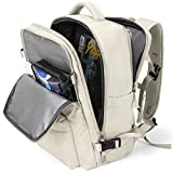 Large Travel Backpack Women, Carry On Backpack,Hiking Backpack Waterproof Outdoor Sports Rucksack Casual Daypack School Bag Fit 14 Inch Laptop with USB Charging Port Shoes Compartment