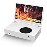 G-STORY 15.6' HDR IPS 2K&165Hz Eye-Care Portable Gaming Monitor for Xbox Series S(not Included) with FreeSync, HDMI Cable, Built-in Multimedia Stereo Speaker,UL Certificated AC Adapter