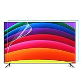 Anti UV TV Screen Protector for 55 Inch, Indoor & Outdoor Anti Glare TV Anti Blue Light Screen Frosted Film Anti-Reflection Rate Up To 90%,55' 1211 * 682
