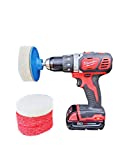 Tub and Tile Refinishing Kit | Scrubbing Drill Pads | Clean Tile and Grout, Shower Doors, Fiberglass, Sinks | Baseboard Cleaner Tool
