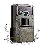 CEYOMUR Trail Camera, 20MP 1080P Hunting Camera with Low Glow IR LEDs Night Vision Motion Activated, Video Game Camera with IP66 Waterproof for Wildlife Monitoring