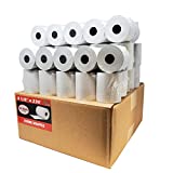 (50 Rolls) 3 1/8 x 230 Thermal Paper Receipt Rolls (55 GSM - Honeycomb Core) Fits All POS Cash Registers Printers, Clover Square Stations, Star Micronics SCP700, TSP100 BPA Free - BuyRegisterRolls