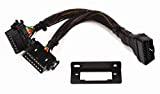 OBD II Cable OBD2 16pins Male 1 to 2 Female Splitter Y Cable 20awg Thick Wire Underdash Splitter Cable