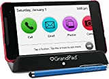 GrandPad Tablet for Seniors, Accessibility Enabled Tablet, 4G LTE, Bluetooth Enabled Tablet with Wireless Charger, Stylus - 3 Months Premium Service with 4G Included