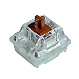 Cherry MX RGB Brown Key Switches (10 Pcs)- MX1A-L1NA | Plate Mounted | Tactile Switch for Mechanical Keyboard.