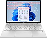 HP Pavilion Aero Ultra-Lightweight Laptop,13.3' WUXGA (1920 x 1200) 400-Nits IPS Display, 8-Core AMD Ryzen 7 5800U, Fingerprint, Type-C, 11hr BatteryLife, Webcam (16GB RAM | 1TB PCIe SSD)