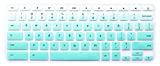 Keyboard Skin Compatible with Acer Chromebook Premium R11 11.6 CB5-132T CB3-132 CB3-131, Acer Chromebook R 13 CB5-312T, Acer Chromebook 14 CB3-431 CP5-471, Acer Chromebook 15 CB3-531 (Ombre Mint)