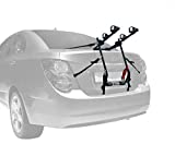 Tyger Auto TG-RK2B202B Deluxe Black 2-Bike Trunk Mount Bicycle Carrier Rack. (Compatible with Most Sedans/Hatchbacks/Minivans and SUVs.)