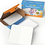 Funto Blank Watercolor Cards and Envelopes, 50 Cards, 5''x7'', 140lb/300gsm, White, Acid-Free, Heavyweight Paper for Watercolor Painting, Invitations, Thank You Notes, Greeting Cards & All Occasions