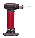 Master Appliance MT-51 Professional Butane Torch Lighter, Hand Held Torch Lighter, Adjustable Flame Mini Blow Torch, Refillable with Butane Fuel for Soldering, Electrical Connectors, Kitchen, Cooking