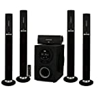 Acoustic Audio by Goldwood AAT3002 Tower 5.1 Home Theater Bluetooth Speaker System with 8' Powered Subwoofer