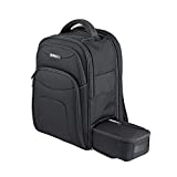 StarTech.com Unisex Backpack Ergonomic Computer Bag with Removable Accessory Case-Laptop/Tablet Pockets-Nylon, Black, 15.6' Professional IT Tech Work/Travel/Commute (NTBKBAG156)