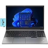 Lenovo ThinkPad E15 Gen 2 Home & Business Laptop (AMD Ryzen 5 4500U 6-Core, 16GB RAM, 512GB PCIe SSD, AMD Radeon, 15.6' Full HD (1920x1080), WiFi, Bluetooth, Webcam, Win 10 Pro) with Hub