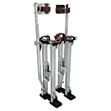 IN WHICH BAY Drywall Stilts Walking Taping Professional Aluminum Silver 24'-40' for Sheetrock Painting or Cleaning