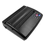 BMX Black Tattoo Transfer Stencil Machine Thermal Copier for Printing and Transferring The Tattoo Designs Picture onto The Skin of The Person Getting The Tattoo,Gift for 10PCS Transfer Paper