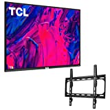 TCL 55-Inch 4K Ultra HD HDR Smart TV, 60 Hz Refresh Rate, Dolby Digital Plus, 4 HDMI Inputs, Compatible with Alexa and Google Assistant + Free Wall Mount (No Stands)- 55S21 (Renewed)