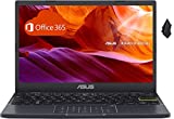 ASUS 2022 Vivobook Go 11.6' Ultra-Thin Light Business Student Laptop Computer, Intel Celeron N4020 Processor, 12Hours Battery, Win11S+1 Year Office 365 Personal, Black (192GB Storage)