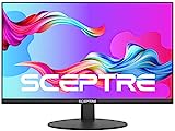 Sceptre IPS 24-Inch Business Computer Monitor 1080p 75Hz with HDMI VGA Build-in Speakers, Machine Black (E248W-FPT)