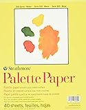 Strathmore (365-9 300 Series Palette Pad, 9'x12', White, 40 Sheets
