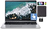 2022 Flagship Acer Chromebook 15.6' FHD 1080p IPS Touchscreen Light Laptop, Intel Celeron N4020 (Up to 2.8GHz), 4GB RAM, 64GB eMMC,HD Webcam,Gigabit WiFi, 12+ Hours Battery,Chrome OS,w/HubxcelCables