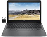 HP 2022 Newest Chromebook 11.6' HD Thin Light Laptop Computer for Business Student, Intel Celeron N3350 Up to 2.4 GHz, 4GB Memory, 32GB eMMC,Webcam, USB-C, WiFi, Bluetooth, Chrome OS+MarxsolCables