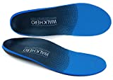 Plantar Fasciitis Feet Insoles Arch Supports Orthotics Inserts Relieve Flat Feet, High Arch, Foot Pain Mens 10 - 10 1/2 | Womens 12 - 12 1/2