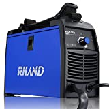 RILAND MIG Welder, MIG Welding Machine, Automatic Wire Feed Welder, Flux Cored Welding Machine with DIY Home Portable Welder Accessories 110/115/120V-MIG 100E (MIG 100E)