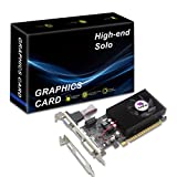 SHOWKINGS NVIDIA GT 730 Graphics Card, Computer Low Profile GPU, 4GB 128Bit GDDR3 PCIe x16, HDMI/VGA/DVI, DirectX 11, PhysX, OpenGL 3.1, Desktop Gaming Video Card, Support 2K (with Bracket)