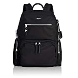Tumi Women's Carson Backpack, Black/Silver, One Size