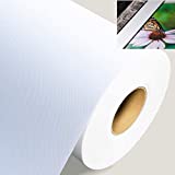 GoGoArt - Premium Polyester wide format Inkjet Matte Canvas roll Printable for Epson Canon HP printing 4 Size Available (44 inch x 60 ft)