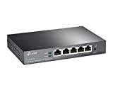 TP-Link Safestream Multi WAN VPN Router | 1 Gigabit WAN+3 Gigabit WAN/LAN+1 Gigabit LAN Port | IPsec/L2TP/PPTP VPN Supported| SPI Firewall | DoS Defense | Lightning Protection(TL-R600VPN)