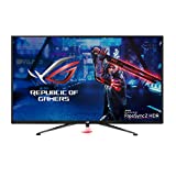 ASUS ROG Strix XG438Q 43” Large Gaming Monitor with 4K 120Hz FreeSync 2 HDR HDR™ 600 90% DCI-P3 Aura Sync 10W Speaker Non-glare Eye Care with HDMI 2.0 DP 1.4 Remote Control