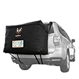 Rightline Gear Car Back Carrier, 13 cu ft, 100% Waterproof, Attaches With or Without Roof Rack, Black
