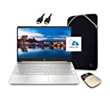 2022 Newest HP Laptop with Microsoft Office Included 1-Year, 15.6' HD Screen, AMD Athlon 3050U 16GB RAM 1TB SSD HDMI Port Webcam Gold White Windows 11 | College Student Bundle, ROKC HDMI Cable