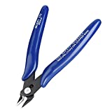 Side Cutting Nippers, Wire Cutters for Jewelry Making, Precision Wire Snips with High Speed Tol Steel, Ergonomics Wire Cutter Snips for Electronics Industry/Jewelry Processing/Model Making