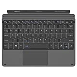 Arteck Microsoft Surface Go Type Cover, Ultra-Slim Portable Bluetooth Wireless Keyboard with Touchpad for Surface Go 3 (2021), Surface Go 2 (2020) and Surface Go Built-in Rechargeable Battery