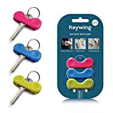 Keywing Key Turner Aid v2 Triple Pack. Makes Keys so Much Easier. Perfect for Rheumatoid Arthritis, MS or Parkinsons Gift, Elderly with weak Hands, Key Finder and Holder.